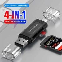 ราคา เครื่องอ่านการ์ด 4in1 USB 2.0 USB Type C OTG SD การ์ด MicroSD NT-41 (53104018959)