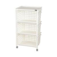 ราคา FREE HOME ชั้นวางของ 3 ชั้น มีล้อ DKW 42.8x33.5x79.3 ซม. สีขาว ชั้นเก็บของ ชั้นเก็บเสื้อผ้า (10310868668)