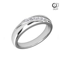 ราคา Zilvy แหวนเพชร 0.10 กะรัต เพชรน้ำร้อย (GR035) (14924154151)