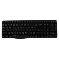 ราคา RAPOO WIRELESS KEYBOARD E1050 (BLACK) (22061805806)