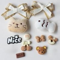 ราคา ชุดสติกเกอร์ชาร์ม 12 ชิ้น แมวปลามีโบว์ ติดรองเท้าแตะไขว้ รองเท้าแตะ รองเท้าแตะโฟม (40851497531)