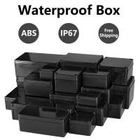 ราคา Black Box Outdoor Waterproof Case Plastic Box Electronic Project Case Instrument Waterproof Junction Box Housing (28208202114)