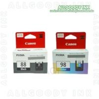 ราคา Canon รุ่น PG-88BK+ CL-98 INK COLOR ORIGINAL สีดำ+สามสี หมึกพิมพ์ของแท้ (18692870236)
