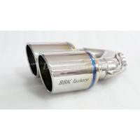 ราคา ปลายท่อไอเสีย ปลายม้วนเฉียงโล่งคู่ 3.5 นิ้ว / 4 นิ้ว เนื้อเงา ไดร์สี & ไม่ไดร์สี [BBK Factory] (27965585639)