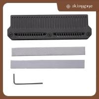 ราคา skjsqygxycDDR4 DDR5 RAM หน่วยความจําฮีทซิงค์คูลเลอร์เสื้อกั๊กระบายความร้อนหน่วยความจําหม้อน้ําอลูมิเนียม 9W ซิลิโคนจาระบีตัวนําความร้อน,สีดําใช้งานง่าย (43928155087)