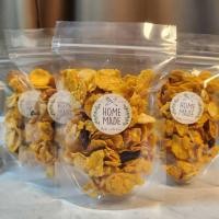 ราคา คอนเฟลกคาราเมล โฮมเมด 50กรัม สดใหม่วันต่อวัน กรุบกรอบ หอมหวาน เคี้ยวเพลิน (40508170514)