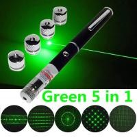 ราคา เลเซอร์ความแสงสูง เลเซอร์แสงเขียว ปากกาเลเซอร์ 5in1/1in1 Green laser Red laser ปากกาเลเซอร์ (41622809834)