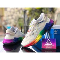 ราคา #Adidas #Ozweego #Pride #Ozweegopride #Adiprene #Rainbowsole Model #eg1076 (2269380484)