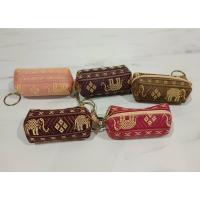 ราคา กระเป๋าใส่เหรียญ ปักลายไทย ลายช้าง ทรงยาว น่ารัก ๆ ของแจกงานมงคล (24222835379)