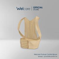 ราคา [Official] Welcare แผ่นพยุง/อุปกรณ์เสริมบุคคลิกภาพ Posture Control Brace ไซส์ S, M, L, XL และ XXL (2660167571)