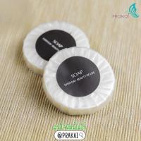ราคา PRAKAIVANICH สบู่ก้อนห่อจีบ 15g 【100 ก้อน】 "ขายดียอดนิยม" แปะสติกเกอร์ SOAP สบู่โรงแรม สำหรับรีสอร์ท (4180362711)