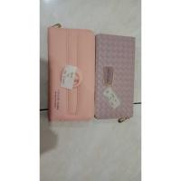 ราคา LONG WOVEN และกระเป๋าสตางค์ SALMON (26973027127)