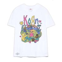 ราคา KORN CARTOON WHITE เสื้อยืดพรีเมี่ยม เสื้อยืดวง Korn CARTOON (21969986568)