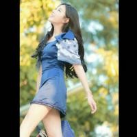 ราคา งานป้าย เดรสสีน้ำเงินน่ารักมาก (497105204)