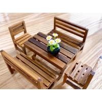 ราคา เก้าอี้ไม้จิ๋ว ทำจากไม้แท้ ราคาต่อ 1 ชิ้น (16861811991)