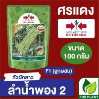 ราคา เมล็ดพันธุ์ ศรแดง Big ถั่วฝักยาว ลำน้ำพอง2 BIG ขนาด 100 กรัม (17597902556)