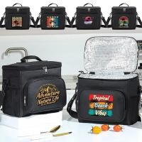 ราคา นักเรียนสีดำฉนวนถุงอาหารกลางวัน, ถุงอเนกประสงค์, ถุงเย็นแบบพกพา, แฟชั่นพิมพ์กระเป๋าถือ, ชุดกล่องปิกนิก (29805736194)