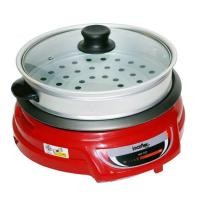 ราคา IMARFLEX หม้อสุกี้อเนกประสงค์ความจุ รุ่น LP-846 ความจุ 3 ลิตร เคลือบ Non-Stick พร้อมซึ้งนึ่งฝาแก้ว (7350174749)