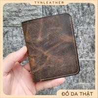 ราคา กระเป๋าสตางค์ผู้ชายทรงตั้งหนังวัวแท้ (50754764482)