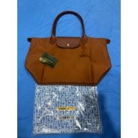 ราคา Longchamp Size M หูยาว สี cognac (26051357004)
