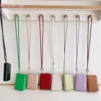 ราคา PERRY1 กระเป๋าสตางค์คอ, ผู้ชายผู้หญิง Pu หนังกระเป๋าสตางค์สั้น, Ins ซิปสีทึบพร้อมเชือกเส้นเล็กกระเป๋านักเรียนกระเป๋าการ์ด (43027601685)