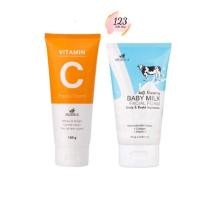 ราคา Morika Facial Foam 100กรัม โมริกะ (วิตามิน ซี / เบบี้ มิลค์) เฟเชี่ยล โฟม Vitamin C / Baby Milk Foam✨ (26586355524)