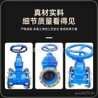 ราคา วาล์วน้ําแตะท่อน้ําหน้าแปลนนุ่มปิดผนึกเหล็กหล่อ Z45X-16Q Bolt ปะเก็นยางวาล์วประตูจับคู่หน้าแปลน W02C (40477348180)