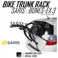 ราคา แร็คบรรทุกจักรยาน3คัน แบบแขวนท้ายรถยนต์ SARIS RACK : BONES-EX3 BIKE TRUNK RACK (24132702995)