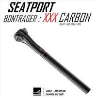 ราคา หลักอานตรงคาร์บอน BONTRAGER : XXX CARBON SEATPOST 27.2 / OFFSET 0mm. (19995763048)
