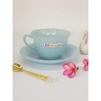 ราคา Arcopal ชุดกาแฟเนื้อนมสีฟ้า งานฝรั่งเศส (15345351494)