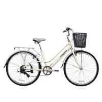 ราคา จักรยานแม่บ้าน TRINX CUTE 3.0 CITY BIKE ล้อ 26 นิ้ว เกียร์ 7 สปีด (43470883450)