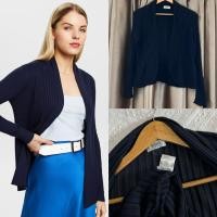 ราคา (E571) Area Free เสื้อคลุมผ้าร่องสภาพสวยอก 32 ถึง 40 ความยาว 21 ❤️69.- (28980003659)