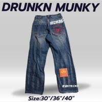 ราคา กางเกงยีนส์ญี่ปุ่นแบรนด์Drunkn munkyแท้ญี่ปุ่นมือสอง (41416513193)