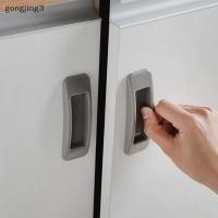 ราคา Gongjing3 2 ชิ้น Self กาวประตูบานเลื่อนจับสําหรับประตูหน้าต่างกระจกตู้ลิ้นชักตู้เสื้อผ้า Handle Push-pull บ้านอุปกรณ์ th (46403056194)
