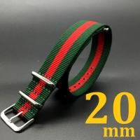 ราคา goodnice สายนาฬิกา นาโต้ ซูลู nato zulu ผ้าไนล่อน ไซส์ 20 มม แถมสปริง+ที่ถอดสาย (11104513049)