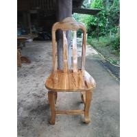ราคา เก้าอี้ไม้สักมีพนักพิง (23680642062)