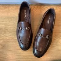 ราคา SARAMANDA shoes loafer in brown size US9 EU42 ใหม่มากค่ะ (28819358640)