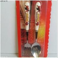 ราคา ชุด ช้อน ส้อม สำหรับเด็กโต ผู้ใหญ่ใช้ได้คะ ลาย สไปเดอร์แมน Spiderman (793483125)
