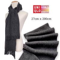 ราคา ❌sold❌Uniqlo HEATTECH Scarf อุ่นๆค่ะ ผืนยาวค่ะ ผ้าพันคอ (23801995458)
