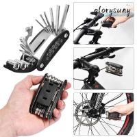 ราคา GLORYSUNY 1 ชิ้นประแจจักรยานถนน, 16 ใน 1 แบบพกพา MTB เครื่องมือ, เหล็กมัลติฟังก์ชั่อัลเลนประแจจักรยานซ่อมเครื่องมือชุด (55455123013)