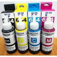 ราคา หมึก​เติม Epson ink T6641 T6642​ T6643​ T6644​ มีกล่อง1ชุด​(ขวดละ100ml) ราคาต่ำสุด (8860350226)