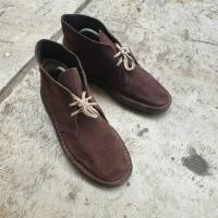 ราคา CLARK DESERT BOOT BROWN รองเท้าดั้งเดิม (42758366599)
