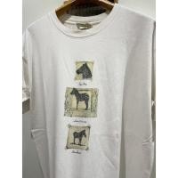 ราคา เสื้อยืดมือสอง VINTAGE 90s BANANA REPUBLIC ANIMAL PRINT ZEBRA NATURE (MADE IN USA) Size L มือ2 (13281540096)