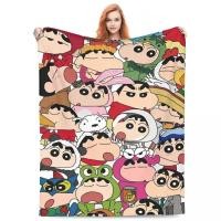 ราคา Super Warm ผ้าห่ม Travel Office Crayon Shin-chan โยนผ้าห่มตลกภาพยนตร์ Flannel ผ้าคลุมเตียงสําหรับความงามกลางแจ้งผ้าคลุมเตียง (42559111715)
