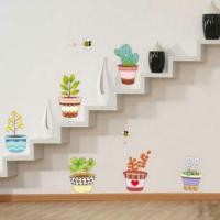 ราคา สติ๊กเกอร์ติดผนังลายกระถางต้นไม้ (10573071)