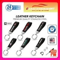 ราคา VORTEQ พวงกุญแจหนังโลโก้รถยนต์ GR Nismo AMG Type R BMW Mazda (43824606511)