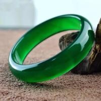 ราคา ✨กำไลหยกธรรมชาติ แท้ เนื้อละเอียด สีเขียวใส ✨ (4058608857)