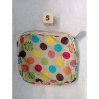ราคา กระเป๋าใส่เครื่องสำอางค์ผ้าเคลือบลายจุดrosetti (18644847243)