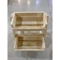 ราคา ชั้นบันไดวางของไม้สน (15134482753)