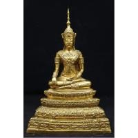 ราคา พระพุทธนิมิตวิชิตมาร รุ่นสมโภช500ปี วัดหน้าพระเมรุ จ.อยุธยา ปี2547 เนื้อโลหะทองเหลือง (24403972354)